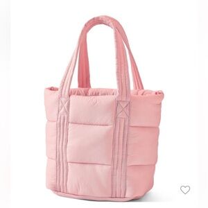 Lands' End Wanderweight Ultralight
Packable Crossbody Tote Bag light pink
